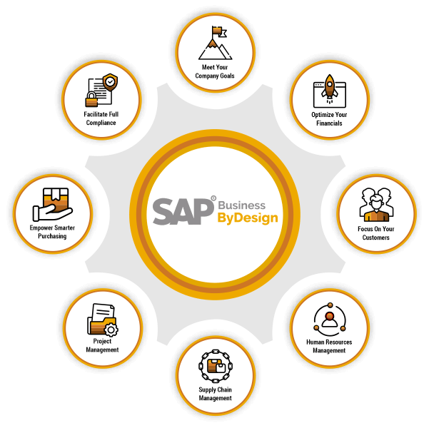 Diagram Of SAP Business ByDesign