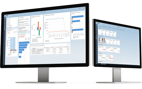 SAP Business ByDesign Reports Display On Two Different Desktop Screen